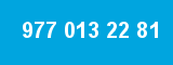 977 013 22 81 977 013 22 81